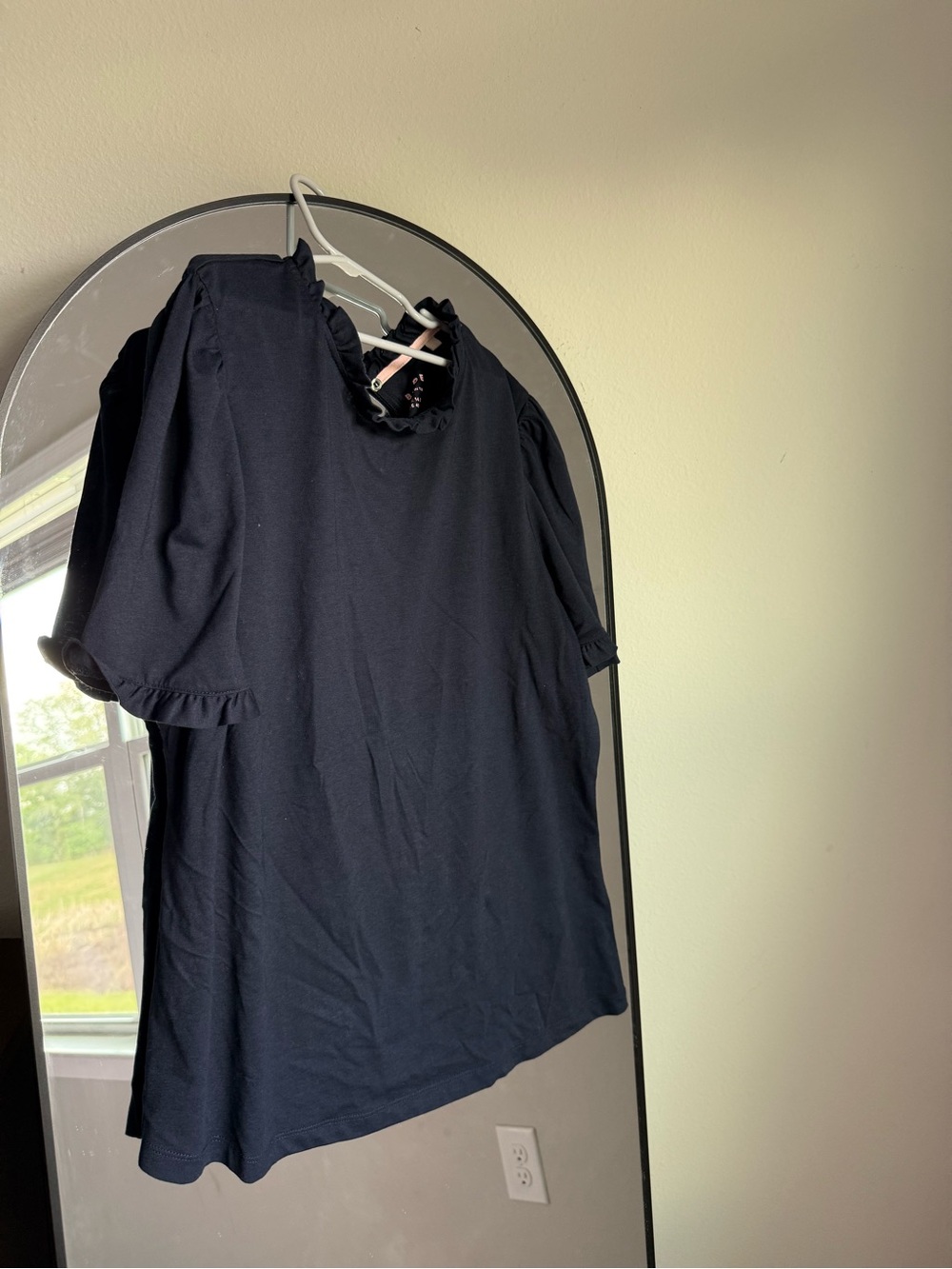 BODEN girls size 10 navy blouse